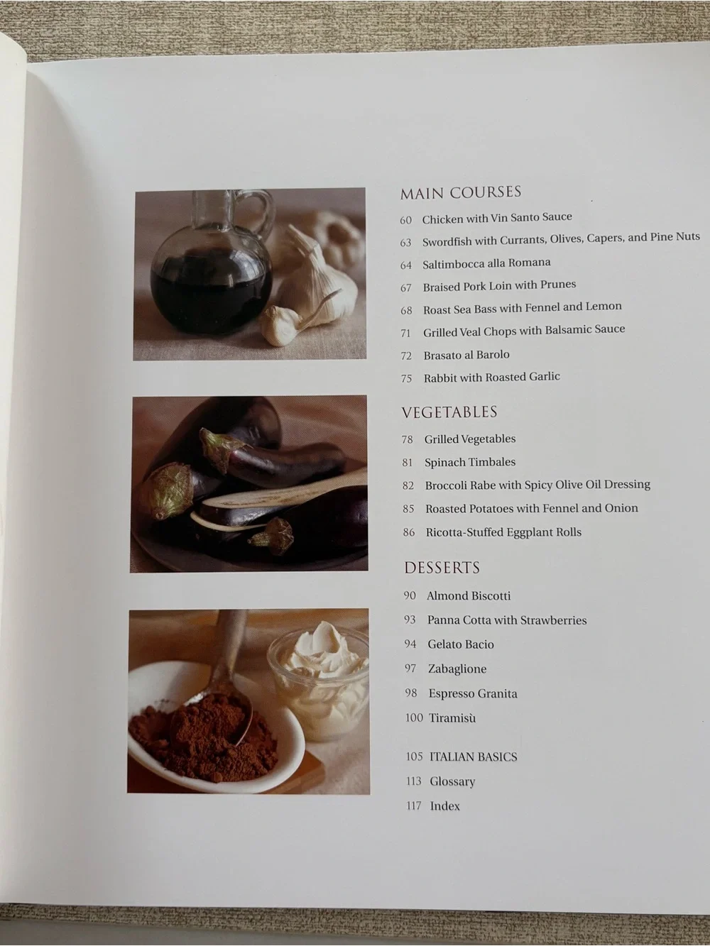 Williams-Sonoma Italian Cookbook - Like New